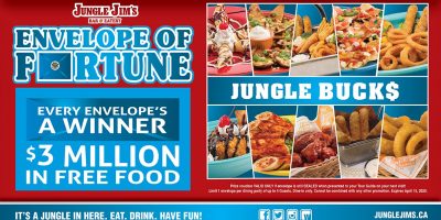 jungle jim envelope of fortune contest