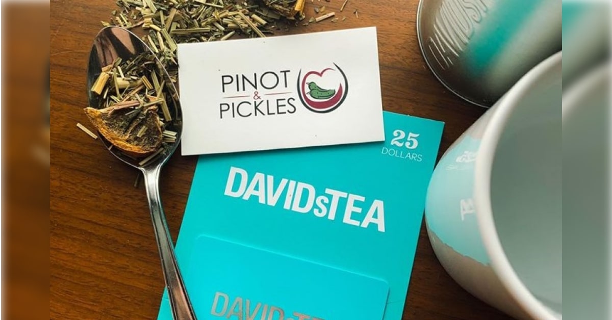 win davids tea gift cards