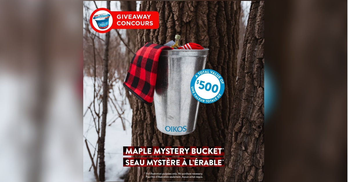 win maple syrup bucket