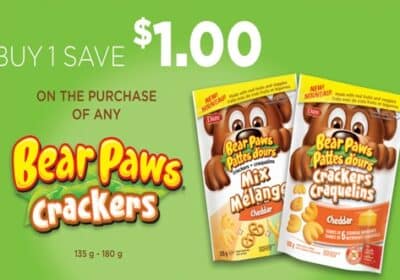free Bear Paws Crackers Coupon