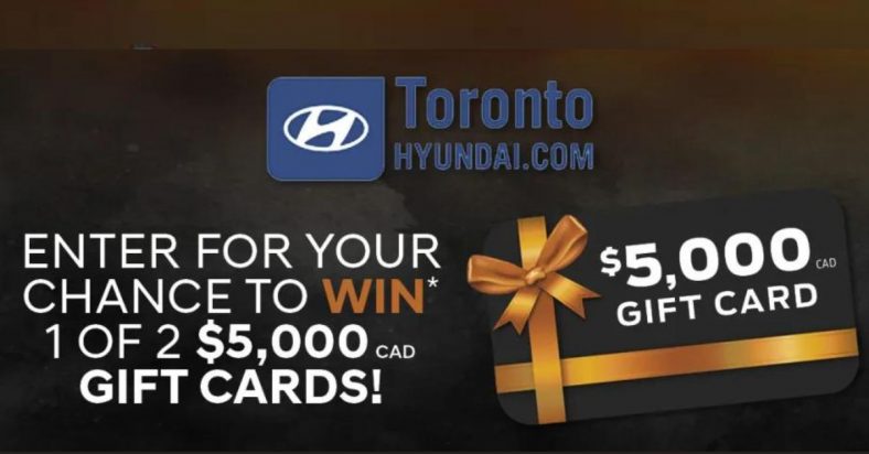 Gift card to be won