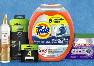 Win A Year’s Supply Of Tide, Cascade, Pantene And Gillette • Canadian ...