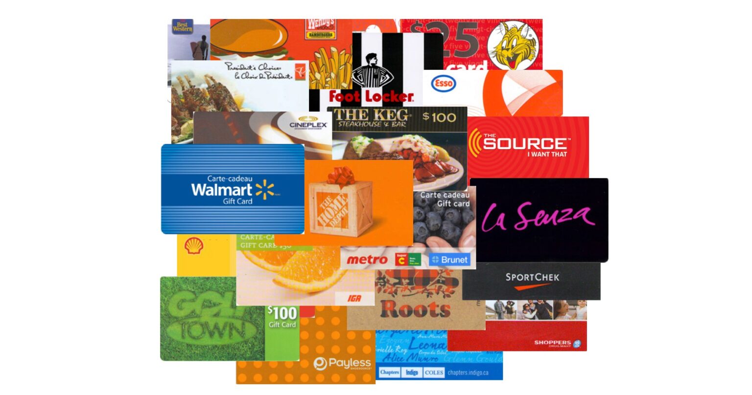 Win a 100 Gift Card (Giant Tiger, Costco, Walmart, Ardene