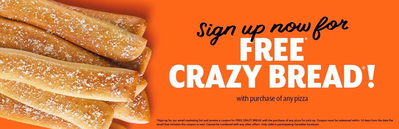 Free Crazy Bread from Little Caesars 