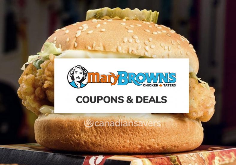 Mary Browns Coupons Canada