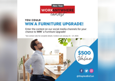win staples furniture upgrade