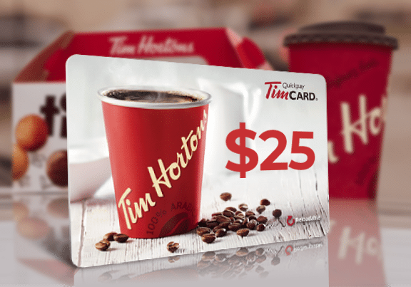 Tim Hortons Gift Card Contest