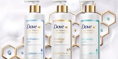 dove hair therapy
