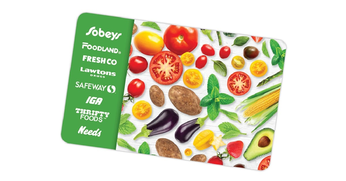 Win 1 of 10 250 Sobeys/Safeway Gift Cards • Canadian Savers