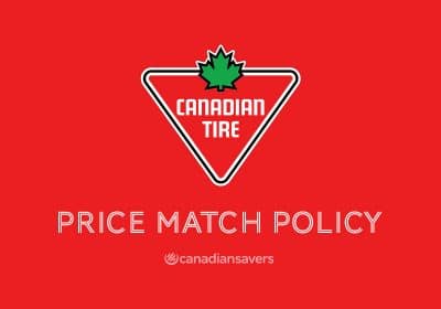 Canadian Tire Price Match Policy