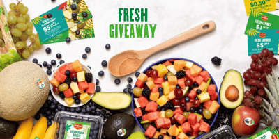 50 Del Monte Fresh Produce vouchers giveaway