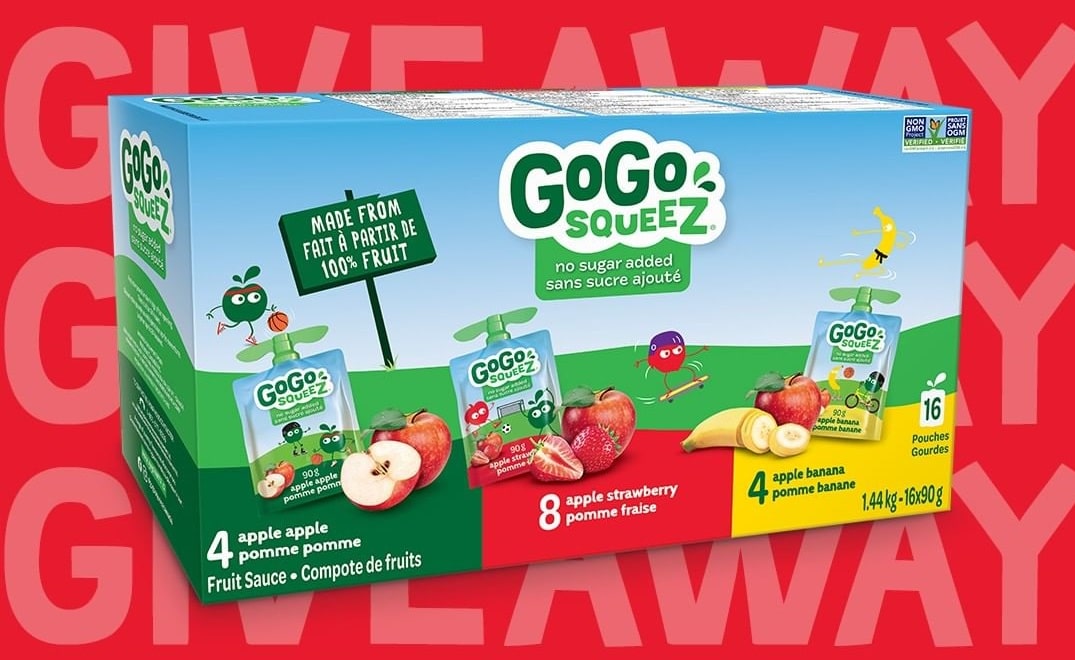 GoGo squeeZ giveaway 1