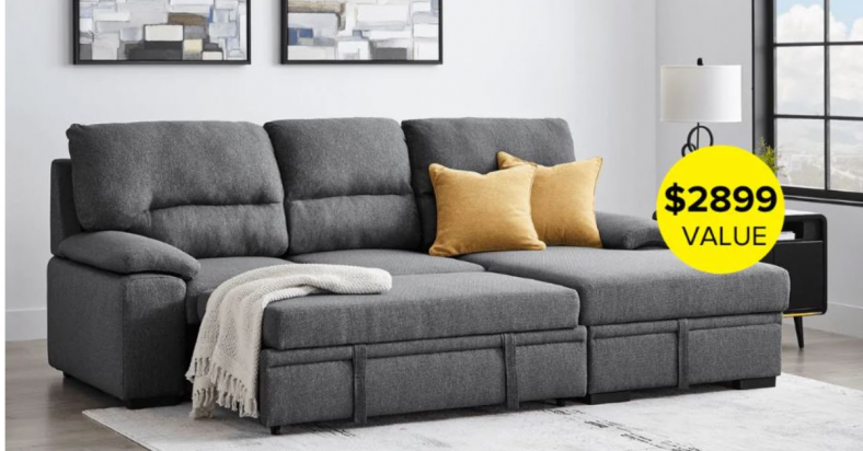 SOFA BED GIVEAWAY