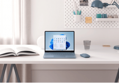 Win a Microsoft Surface Laptop Go AND Microsoft Bluetooth Ergonomic Mouse