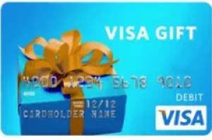 50 visa Gift card