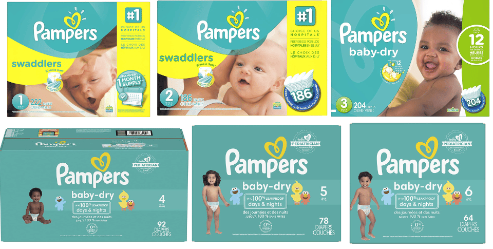 diapers different sizes