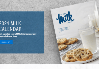 free milk calendar