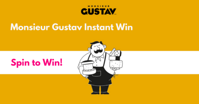 Monsieur Gustav Win 1 of 5 1000 in Cash 1500 FREE Product Coupons 500 Sobeys Gift Cards