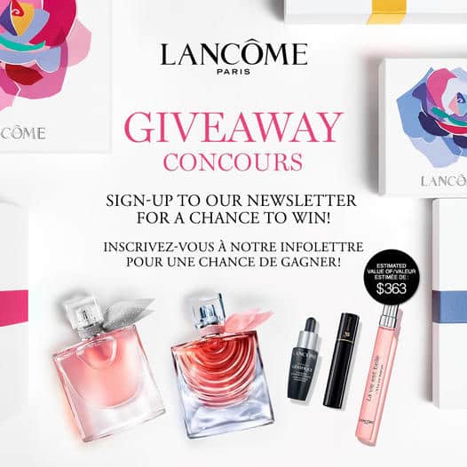 lancome Giveaway 363 Mothers Day prize pack