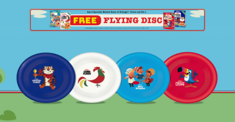 25793 Free Kelloggs Retro Flying Discs contest 1
