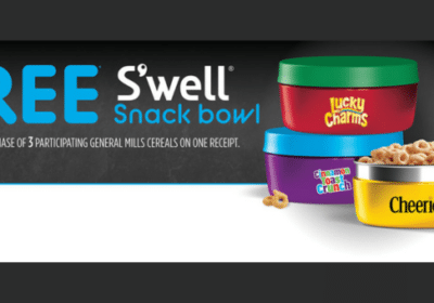25000 Free Swell Snack Bowls from General Mills