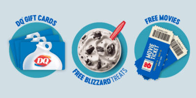 Daily Queen Win Free Blizzard Treats Free Movies for a Year and more