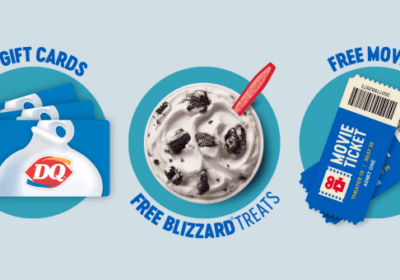 Daily Queen Win Free Blizzard Treats Free Movies for a Year and more