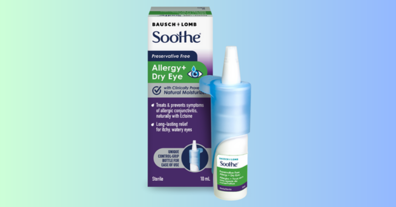 Sampler FREE Samples of Bausch Lomb Soothe Eye Drops