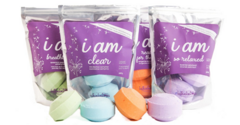 Try for Free Shower Steamers Samples from Bathintentions