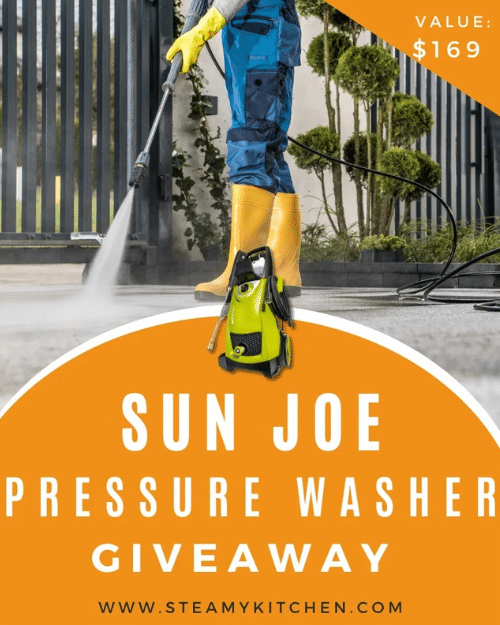 Sun Joe High Pressure Washer Giveaway 1