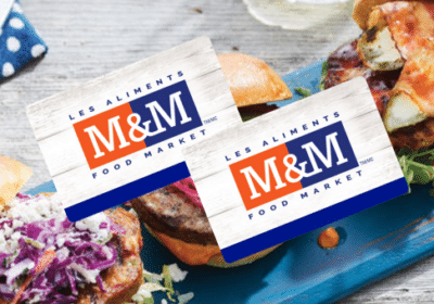 Win 1 of 2 300 MM Food Market Gift Cards