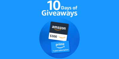 Enter try to win a 300 Amazon Gift Card 1 Year Prime Subscription