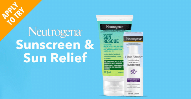 Shopper Army Try Neutrogena Sunscreen Sun Relief for free