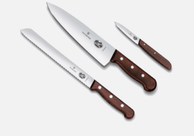 Win a 210 Set of 3 Premium Wood Knives
