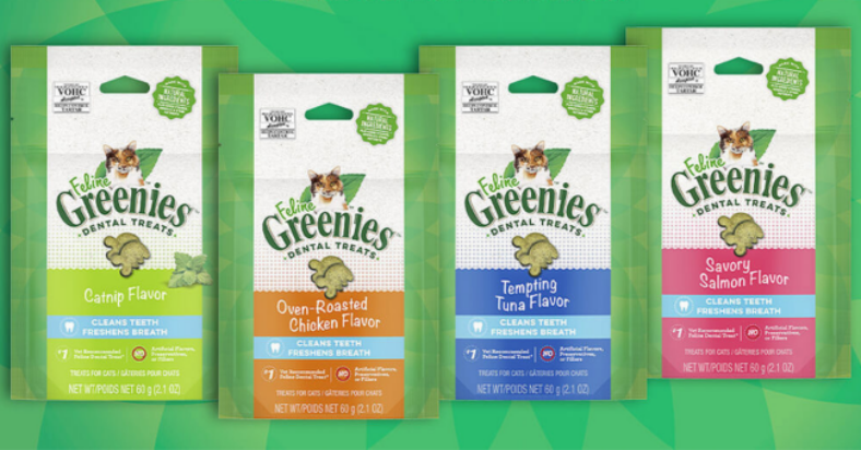 FREE Samples of Feline Greenies Dental Treats 1