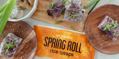 Free Oceans Halo Spring Roll Wraps 5 pack Seaweed Snacks to try