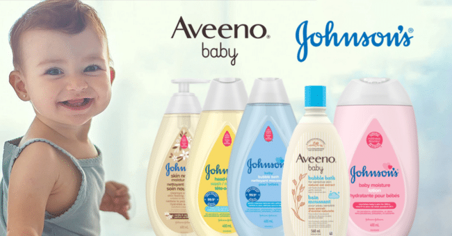 Shopper Army Johnsons Aveeno Baby products to try review