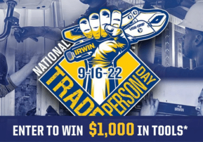 Win a 1000 worth of IRWIN Tools