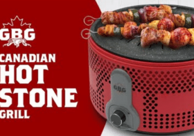 Win a Georgian Bay Grills Hot Stone tabletop charcoal grill