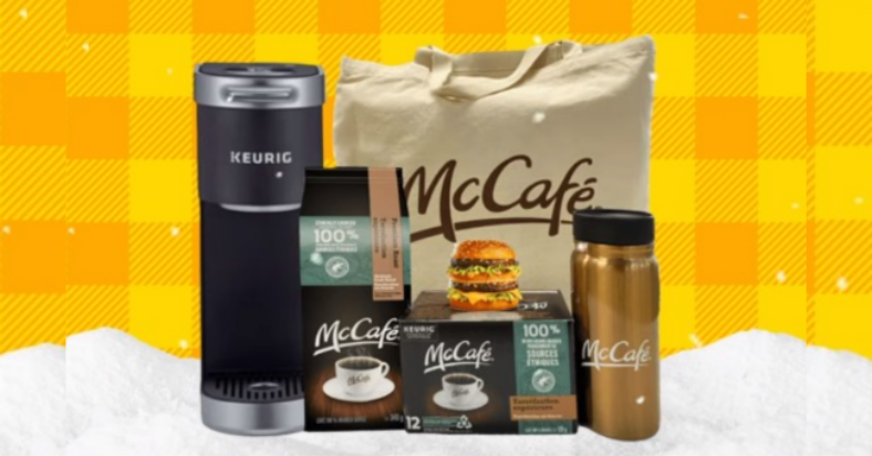 Win 1 of 3 McCafe Gift Baskets 230 value each
