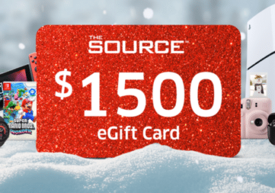 Win a 1500 The Source Gift Card 3 winners