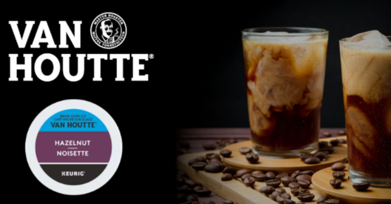 Try for Free Van Houtte Brew Over Ice Hazelnut Coffee