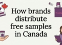 How brands distribute free samples in Canada